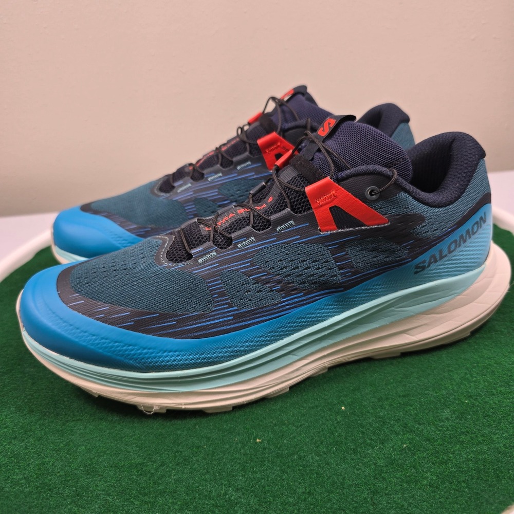 Salomon Ultra Glide 2 Trail Running Shoes Mens 9 Blue Red 470425
Work Athletic